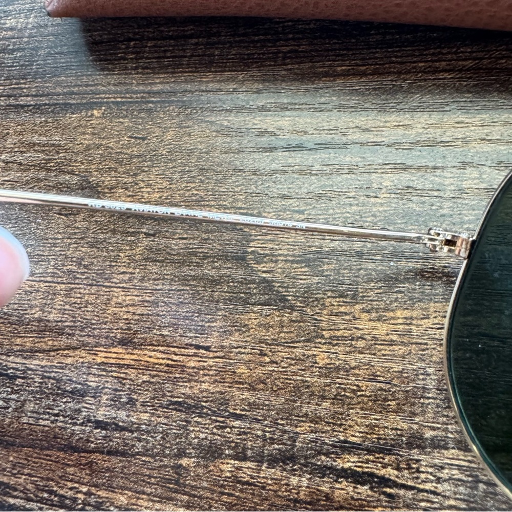Ray-Ban Aviator Sunglasses - Picture 5 of 6